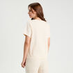 T-shirt manches courtes ecru femme