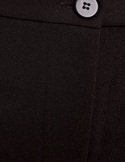 Pantalon large noir femme