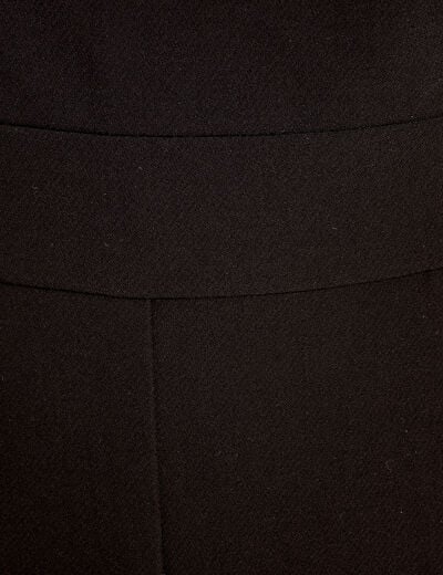 Combinaison pantalon 7/8ème noir femme