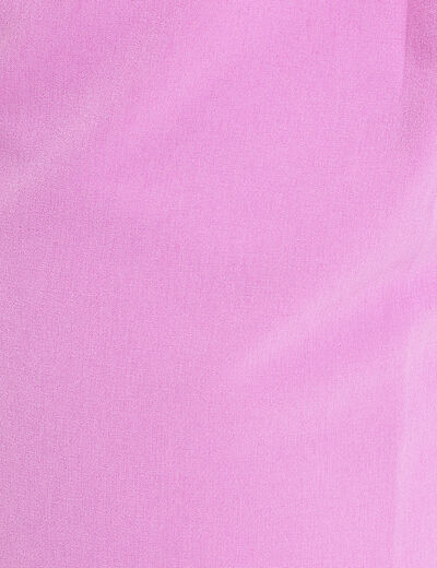 Pantalon city large violet femme