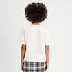 T-shirt manches courtes blanc femme