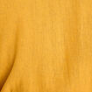 Combishort ceinturée contenant du lin jaune citron femme