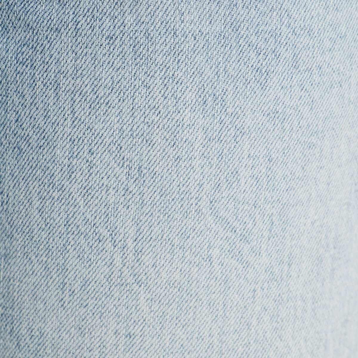 Jeans droit taille haute denim double stone femme