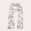 Foulard blanc femme