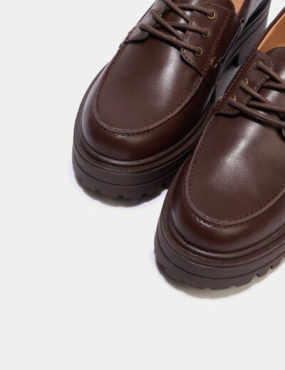 Chaussures marron femme
