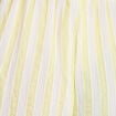 Pantalon large fluide taille standard jaune femme