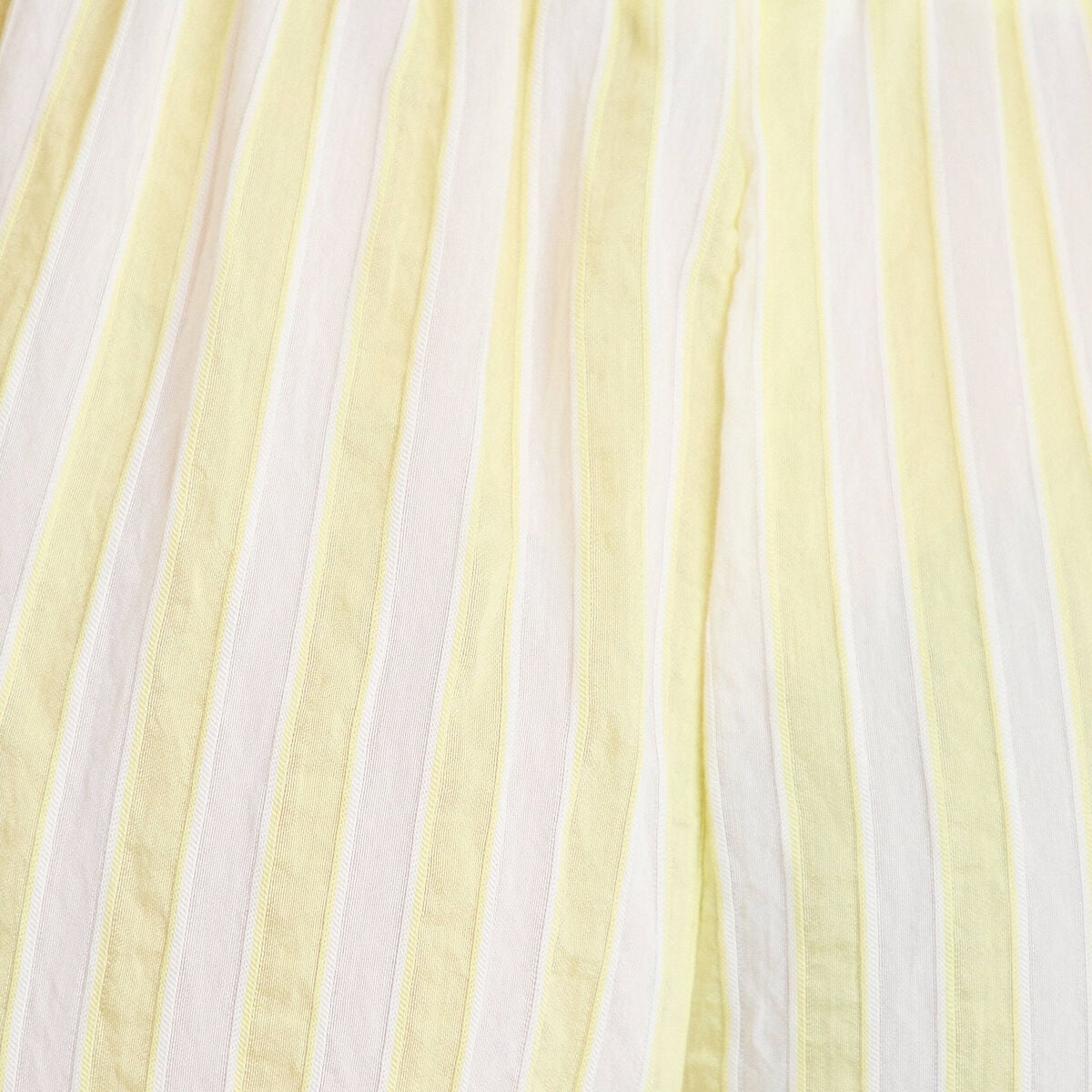 Pantalon large fluide taille standard jaune femme