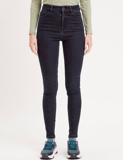 Jeans thermique skinny denim brut femme