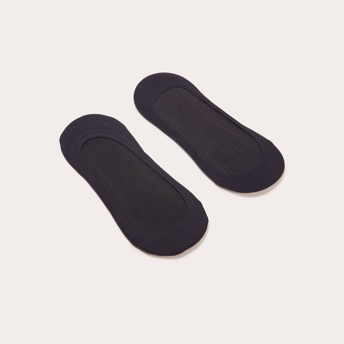 Lot 2 protèges-pieds noir femme