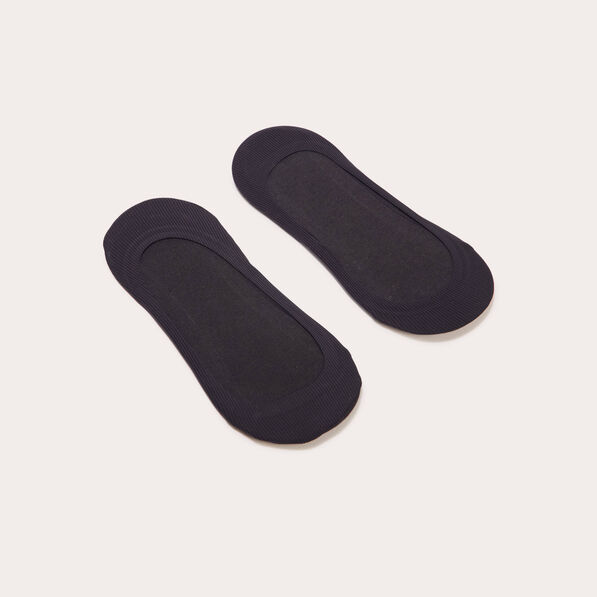 lot 2 proteges pieds noir femme Lot 2 protèges-pieds noir femme