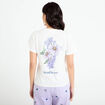 T-shirt imprim&eacute; fleurs Bridgerton ecru femme