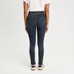 Jeans slim push-up denim blue black femme