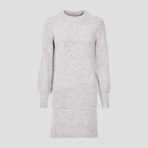 robe pull droite gris clair femme Robe pull droite gris clair femme