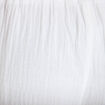 Pantalon large taille standard blanc femme