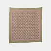 Foulard vert kaki femme