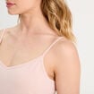 Débardeur bretelles fines vieux rose femme