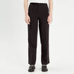 Pantalon city large noir femme
