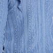 Blouse manches longues bleu clair femme