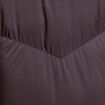 Doudoune longue sans manches noir femme