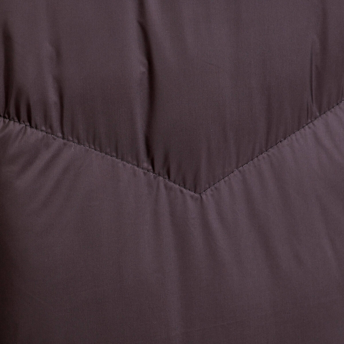 Doudoune longue sans manches noir femme