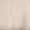 Veste chin&eacute;e col montant manches longues beige femme