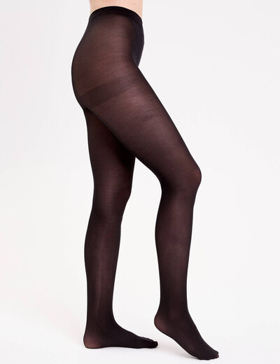 Collants opaques unis 60D noir femme