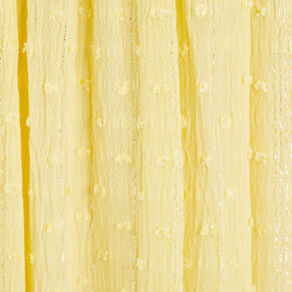 Jupe longue évasée jaune clair femme