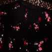 Robe &eacute;vas&eacute;e col v noir femme