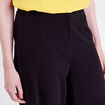 Pantalon large noir femme