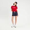 Short de jogging regular bleu marine femme