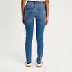 Jeans slim 5 poches denim stone femme