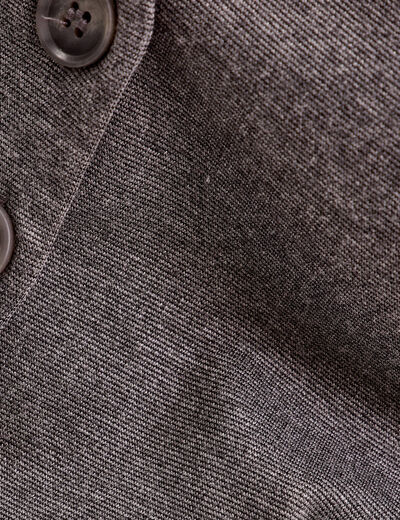 Veston sans manches gris clair femme