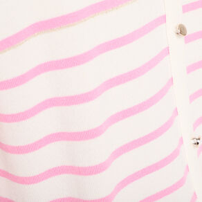 Pull manches longues rose fushia femme
