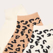 Lot 3 paires chaussettes ecru femme