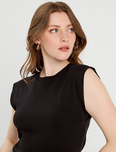 Débardeur sans manches noir femme