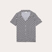 Blouse manches courtes noir femme