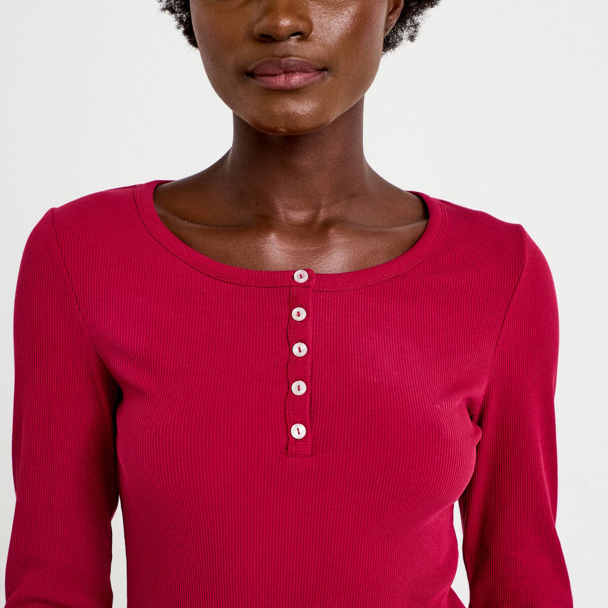 Lot de 2 pyjamas manches longues rouge femme