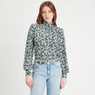 T-shirt manches longues vert femme
