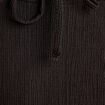 Robe droite avec noeud noir femme
