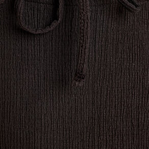 Robe droite avec noeud noir femme