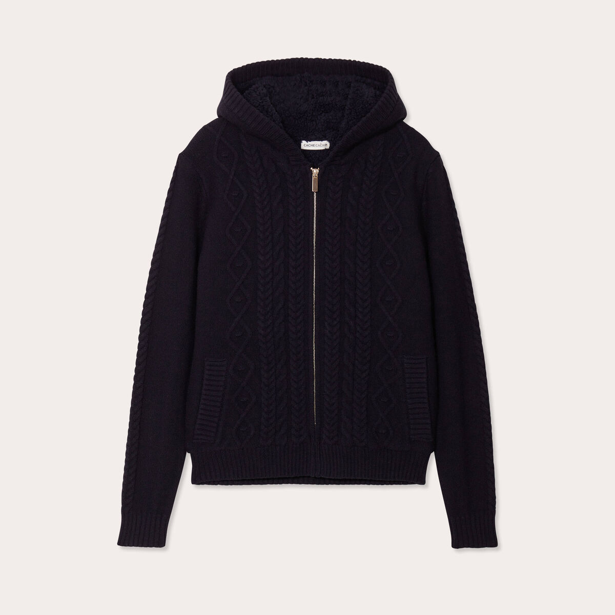 Gilet à capuche