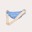 Sac banane bleu femme