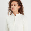 Robe pull droite camionneur ecru femme
