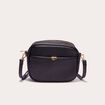 Sac bandoulière carré noir femme