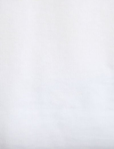 T-shirt oversize manches courtes blanc femme