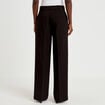 Pantalon bootcut taille standard noir femme