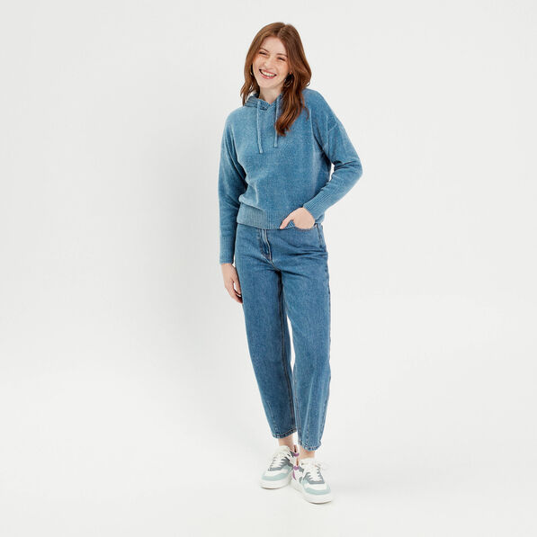 pull a capuche bleu clair femme Pull à capuche bleu clair femme