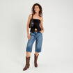 Bustier sans manches noir femme