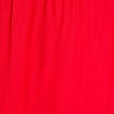 Robe longue évasée rouge femme