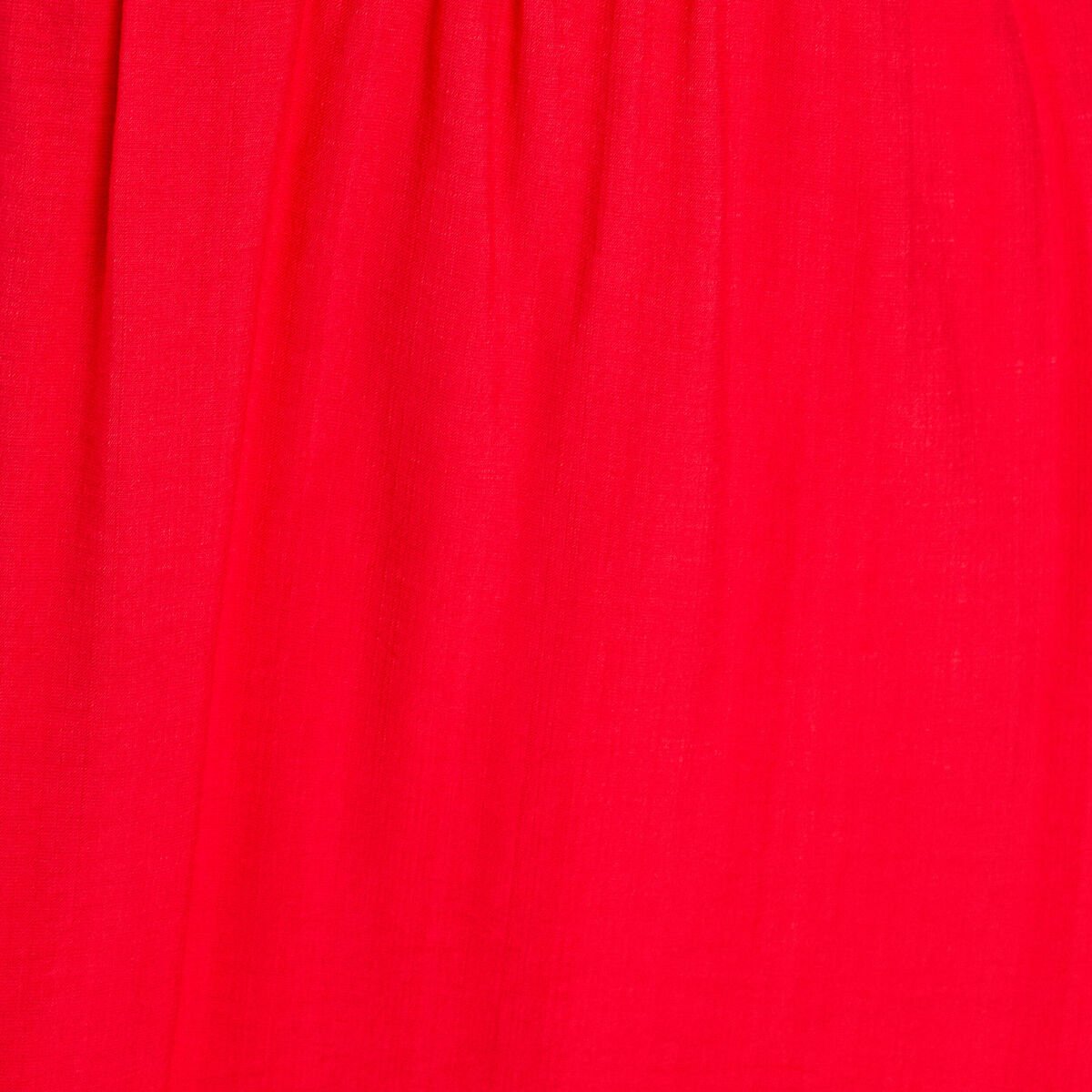 Robe longue évasée rouge femme